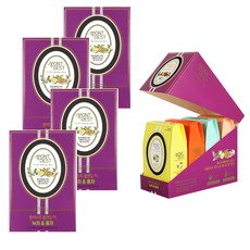 MONT BEST With The Blending House綜合包 4種*10入組, 檸檬紅茶+西柚綠茶+桃子綠茶+伯爵紅茶, 4套