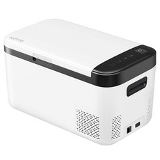 Kinyo 壓縮機車用行動冰箱 CRE-2055, 20L, 白色 + 黑色, 1個