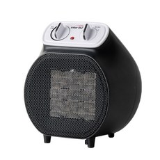 inter BIZ 露營用PTC電暖器+專用包, IB-704BL, 黑色