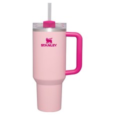 스탠리 퀜처 H2.0 플로우 스테이트 텀블러, 플라밍고, 1.18L, 1개