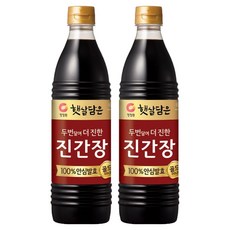 햇살담은 두번 달여 더 진한 진간장 골드, 840ml, 2개