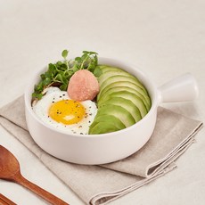 DAMEUM 溫感手拿碗盤, 1個, 雪白