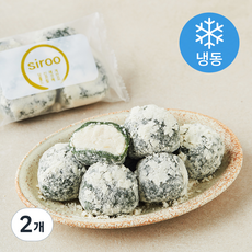 프레시오늘 정담시루 우리 해풍쑥 포슬 쑥 궁중 인절미 (냉동), 30g, 2개, 8개입