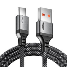 TXON USB A to C 高速充電線, 1個, 3m, 混合顏色