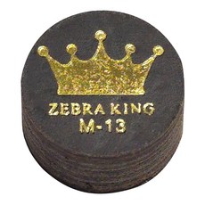 Diamond Zebra King 撞球皮頭 M, 混合色, 1個