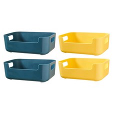 BlueSun 基本多用途吸附架安裝黃色 2p + 海軍 2p 套組, 1套