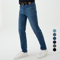 CARET 修身直筒彈性牛仔褲