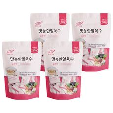천연한스푼 맛능한알육수 깊은맛, 120g, 4개