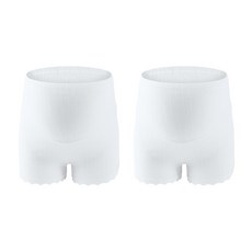 Odami 孕婦腰部控制高腰棉質平角短褲 2p