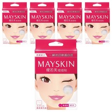 MAYSKIN 優若美 痘痘貼 薄透型, 60入, 5盒