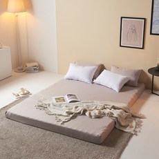 RAUM 끈적임없는 진드기방지 매트리스토퍼 11cm + 베개커버 2p 세트