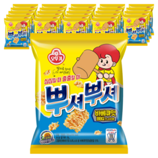 오뚜기 뿌셔뿌셔 바베큐맛, 90g, 25개