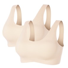 女款簡約無痕內衣 2件組