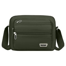 INFIOUS 男士Aren前口袋斜揹包, 卡其色