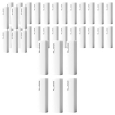 deLi 得力 Nusa In無塵三角橡皮擦 6入, 6個, 混合顏色