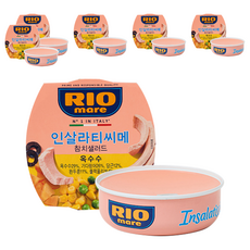리오마레 인살라티씨메 참치 샐러드 옥수수, 160g, 6개