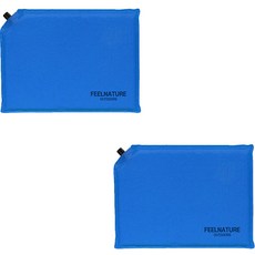 COMMANDO 自動充氣坐墊 2入, 藍色