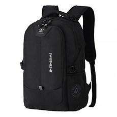 SWISSHESHI 學院系列 雙肩後背包 多格層抗震減壓防潑水 大容量筆電層, HESHI-02-1, 17吋, 1個