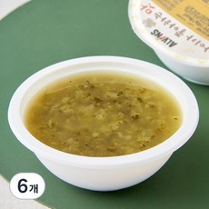 엘빈즈 시금치 무우 된장 국, 160g, 6개