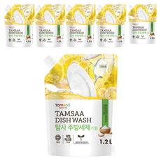 탐사 주방세제 리필, 1.2L, 10개