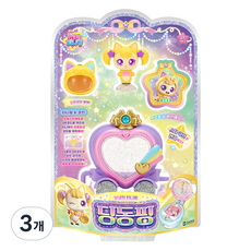 캐치티니핑 슈팅스타 딩동핑 피규어, 3개