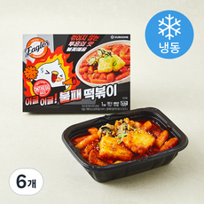 아워홈 온더고 한화이글스 이글이글! 불패 떡볶이 (냉동), 362g, 6개