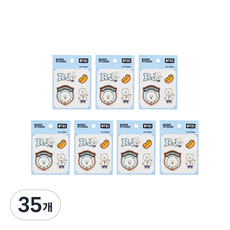 라인프렌즈 BT21 캐스팅 뱃지 스티커, 알제이, 35개 알제이, 35개