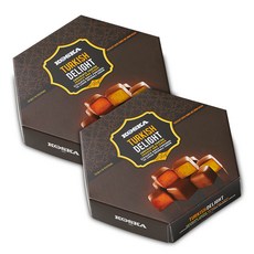 코스카 초콜릿 코티드 터키쉬딜라이트 오렌지 앤 레몬, 140g, 2개