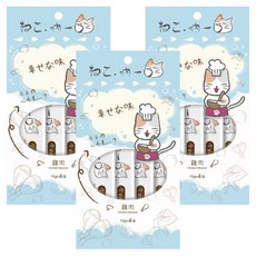 Neko 吶一口 全齡貓 貓肉泥 添加牛磺酸 15gx4條, 雞肉, 60g, 3袋