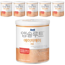 앱솔루트 에이치에이 분유, 400g, 6개