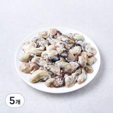 지하암반해수로 씻어낸 가열조리용 생굴 (냉장), 350g, 5개