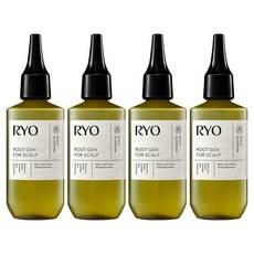 려 루트젠 탈모 증상 전문 케어 두피 에센스, 80ml, 4개