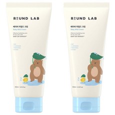 라운드랩 베이비 마일드 크림, 2개, 200ml