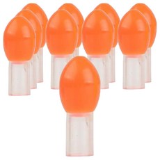 999피싱 왕방울 야간 전자 케미 헤드 대물 밤 낚시 오렌지, 10개