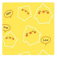 Raon Factory 可折疊戶外防水野餐墊 中型, 黃色