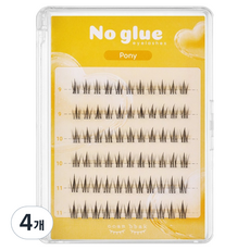 ccam bbak 無膠睫毛, Pony, 4個