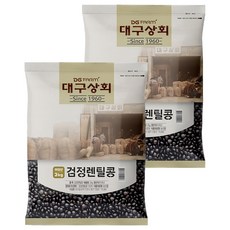 대구상회 검정렌틸콩, 2kg, 2개