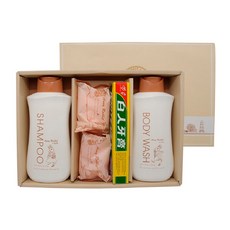 Anny Rabbit 安妮兔 套組, 含洗髮精300ml, 沐浴乳300ml, 香皂70g, 牙膏65g, 台灣製造, 1組