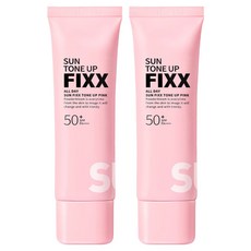 쏘내추럴 올 데이 선 픽서 톤 업 핑크 SPF 50+ PA++++, 2개, 50ml
