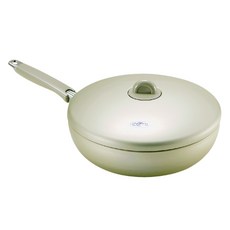 RIKEN 平底鍋 輕合金材質不生鏽 導熱均勻節省能源, 22cm, 1個