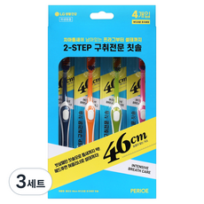 페리오 46cm 부드러운 초극세모 칫솔, 4개입, 3세트