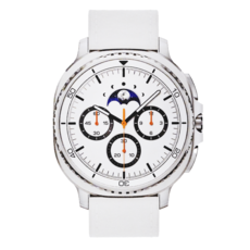 SAMSUNG 三星 Galaxy Watch8 Classic BT 46mm智慧手錶 L500, 雲朵白, 1.5吋, GPS + 藍牙