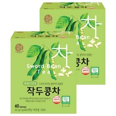 우리차 작두콩차, 1g, 40개입, 2개