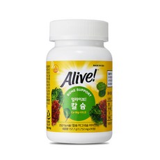 Alive 鈣鎂維生素D補充膠囊, 90顆, 1罐