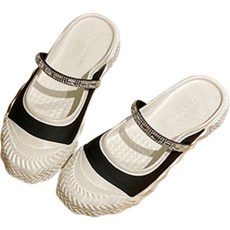 로이어 여성용 트렌디 발편한 간호 샌들