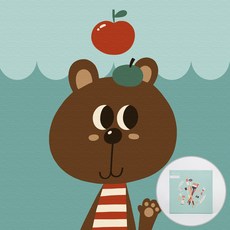 ARTJOY DIY名畫 20*20cm, 小熊夕巴斯汀款