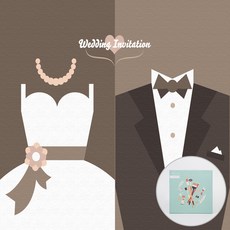 ARTJOY DIY數字油畫 20*20cm, 邀請, 1組