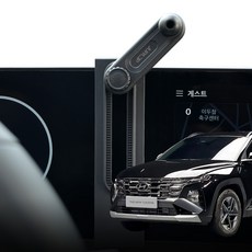 JUPAZIP The New Tucson NX4 專用手機支架, 1個, 黑色