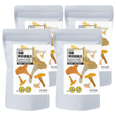 好日好食 好果系列 秀珍菇脆片 低溫脫水 無防腐劑 台灣原產, 55g, 4包