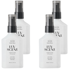 럽센트 프래그런스 미스트 화이트셔츠 린넨코튼향, 4개, 100ml